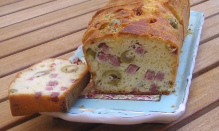 Recette de cake jambon olive sans gluten