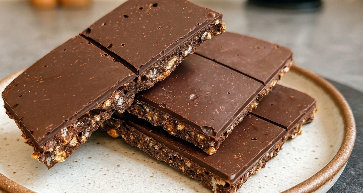 Attention à cette recette de chocolat croustillant : impossible de s’arrêter après une seule bouchée