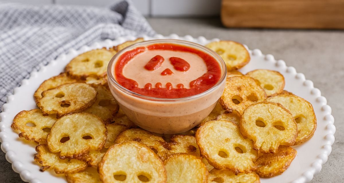 Voici la recette d’Halloween la plus dérangeante de l’année : des pommes de terre rôties en forme de crânes !