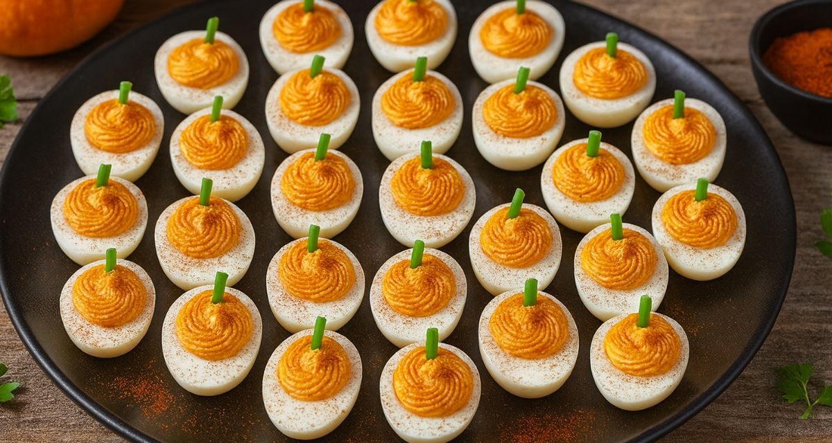 Impossible d’y résister : cette recette d’œufs mimosa version Halloween fait fondre petits et grands