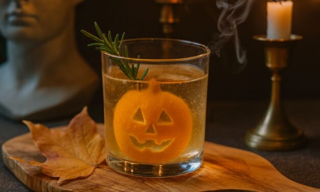 Pour Halloween, essayez cette boisson pétillante à la citrouille au rendu visuel bluffant