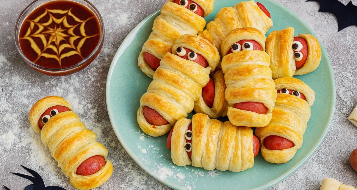 Elles font peur… de simplicité : des momies feuilletées monstrueusement gourmandes pour l’apéro d’Halloween