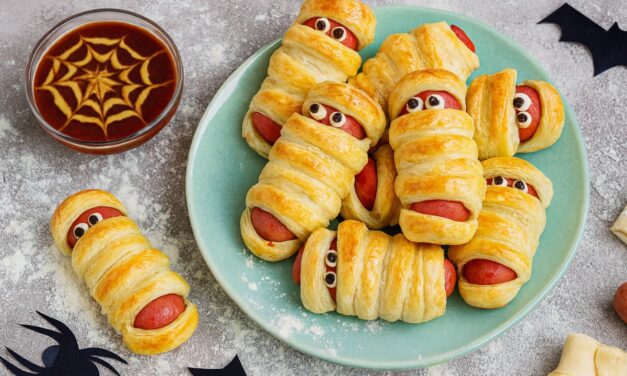 Elles font peur… de simplicité : des momies feuilletées monstrueusement gourmandes pour l’apéro d’Halloween